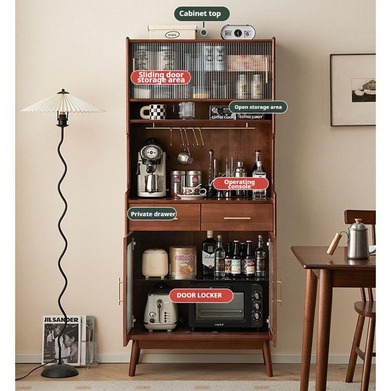 Modern Simple Multi-Functional Large Capacity Pantry Cabinet