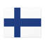 "Drapeau de la Finlande" sur toile-1525571759
