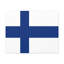 "Drapeau de la Finlande" sur toile-1525571792