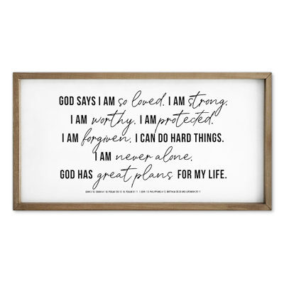 Religious & Spiritual Box Signs & Plaques