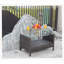 Emilene Glass Top Coffee Table
