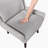 Chenille Upholstery Accent Chair-1755210919