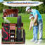 Tablette de golf autoportante en bois