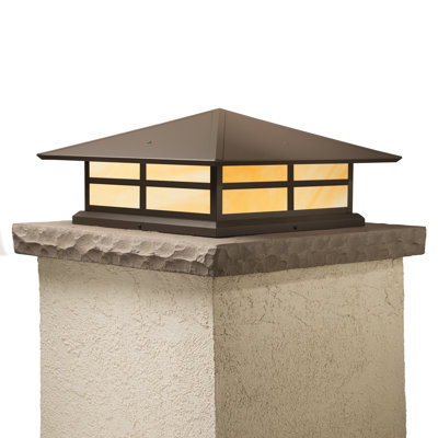 Abston Frosted Pier Mount Light