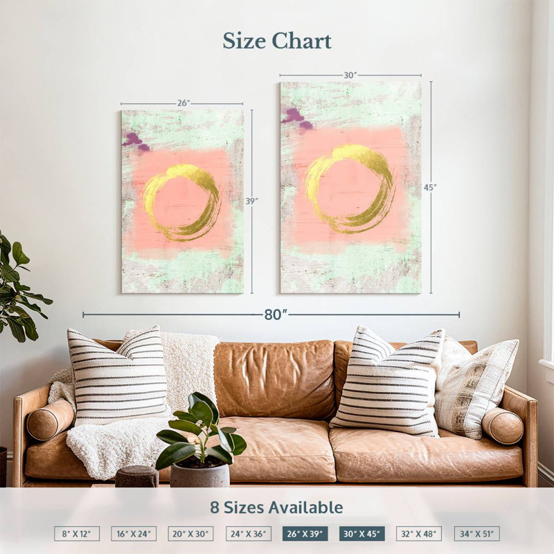 Avery Big Hug Abstract, 39" H x 26" W