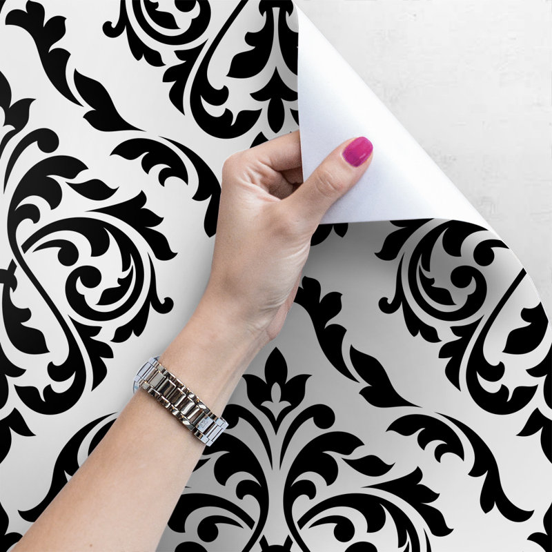 Bromwyn 2.5m x 2.5m Matte Peel & Stick Mural, 152 x 104cm