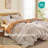 100% Cotton Yarn-Dyed Jacquard Duvet Floral Duvet Cover Set-115609417-115609414