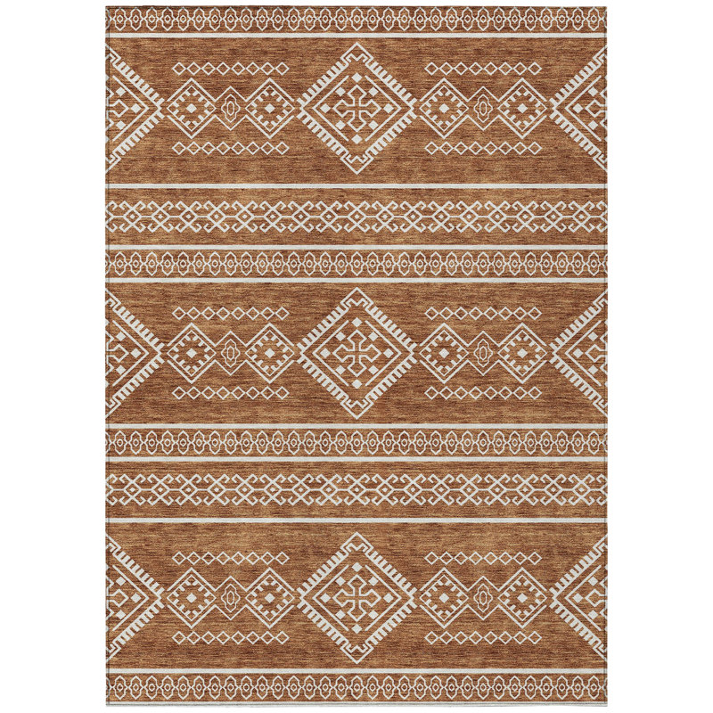 Tapis intérieur / extérieur Chaelynn, Rectangulaire 3 pi x 5 pi