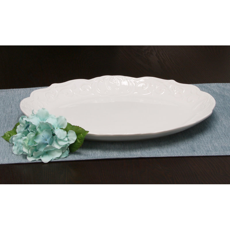 Alcott Hill® Merrill Ceramic Platter