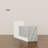 Modern 2-Tier Home Bar with Spacious Counter & Shelves
