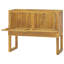 Neuber Solid Wood Freestanding Bathroom Cabinet