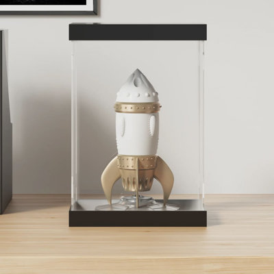 Vidaxl Display Box Transparent 6.7X4.7X9.8" Acrylic