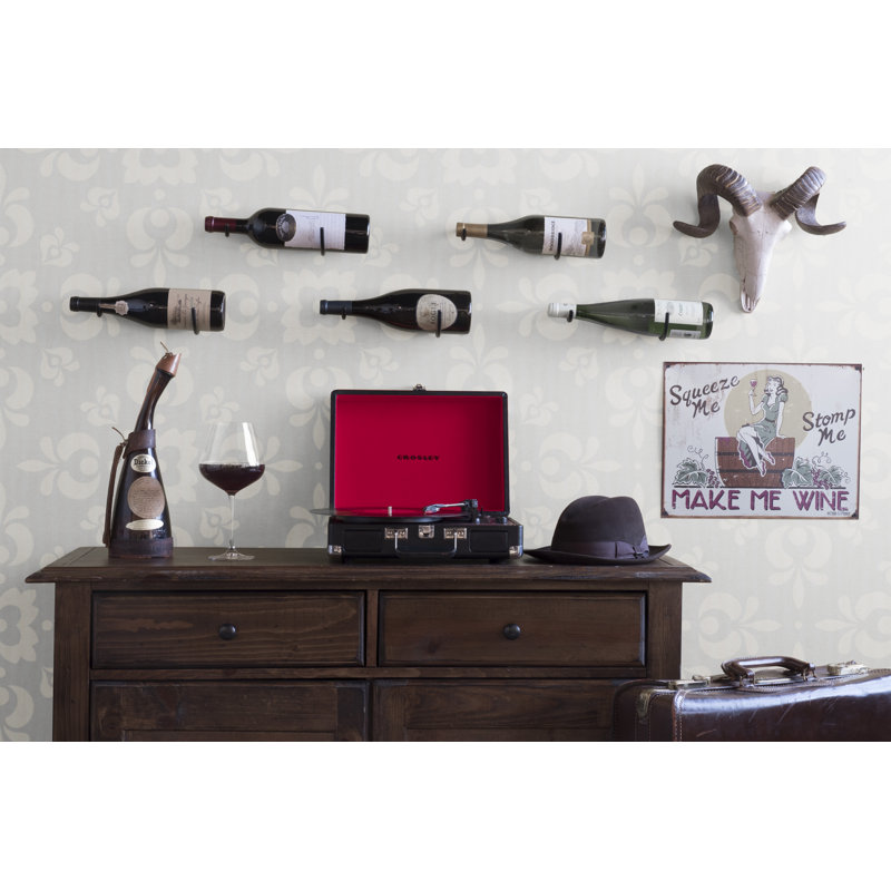 Lazaro Wine Bottle Rack in Black