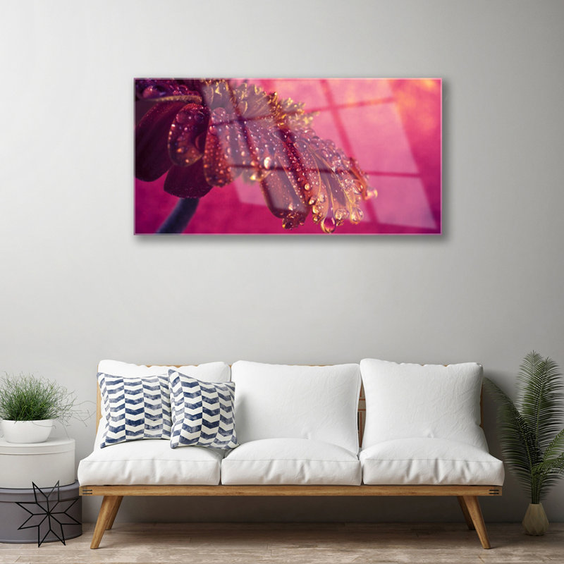 Tree Floral - Unframed Photograph on Glass