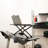 Black Treadmill Desktop Riser