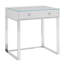 Mini-coiffeuse Hello Kitty Slay Station avec plateau en verre transparent, tiroirs doubles avec compartiments préréglés-1006510060