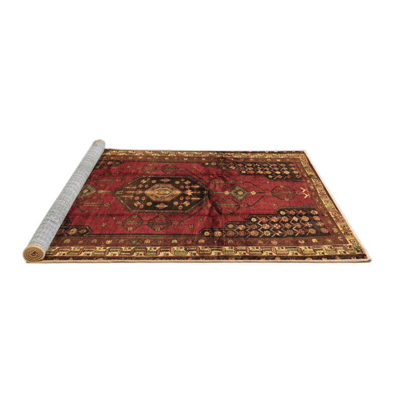 Tapis brun traditionnel Traditional, Carré 8 pi