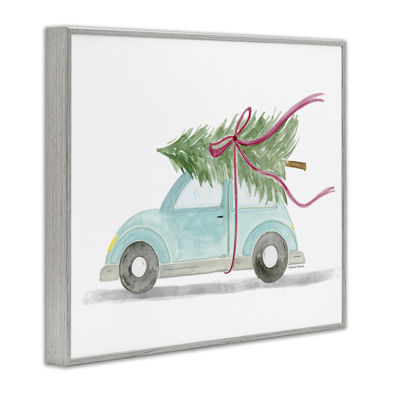Art giclée sur arbre à vent sur une voiture par Rachel Nieman, Estampe numérique Farmhouse, H 16 po x l 20 po