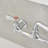 Wall 2-handle Bathroom Faucet