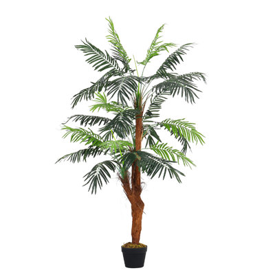 Artificial Windmill Palm Decorative Plant in Pot