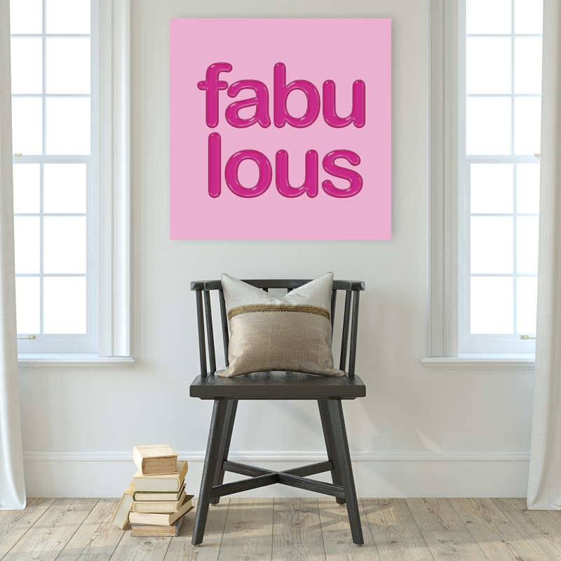 Impression sur toile Fabulous, H 32 po x l 32 po