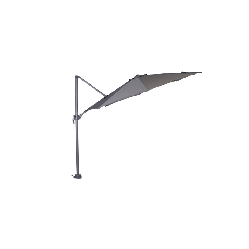Iris 300cm Tilt Parasol, Dark Grey