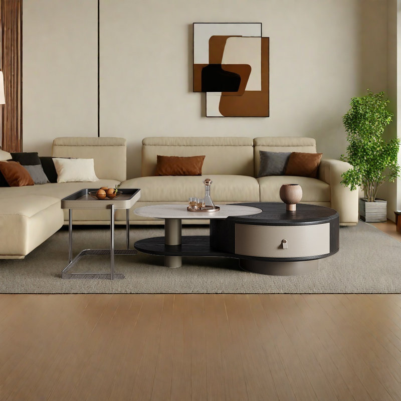 Italian Light Luxury Style Coffee Table