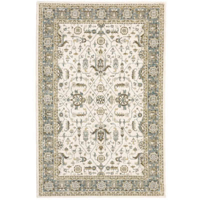 Tapis oriental ivoire Alair