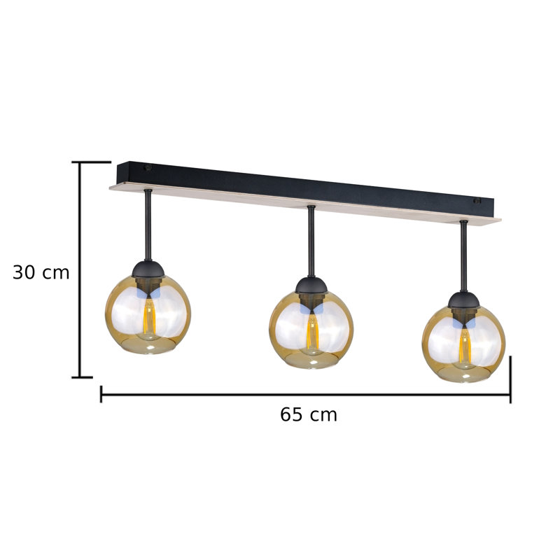 3 - Light Kitchen Island Pendant