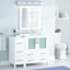  Ensemble de meuble-lavabo simple 42 "avec miroir-27042797
