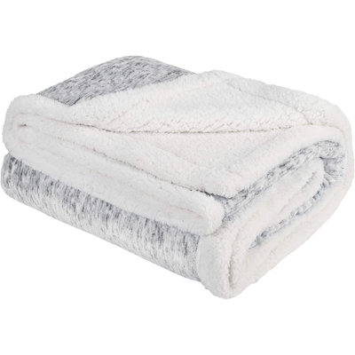 Jeté gris Sherpa