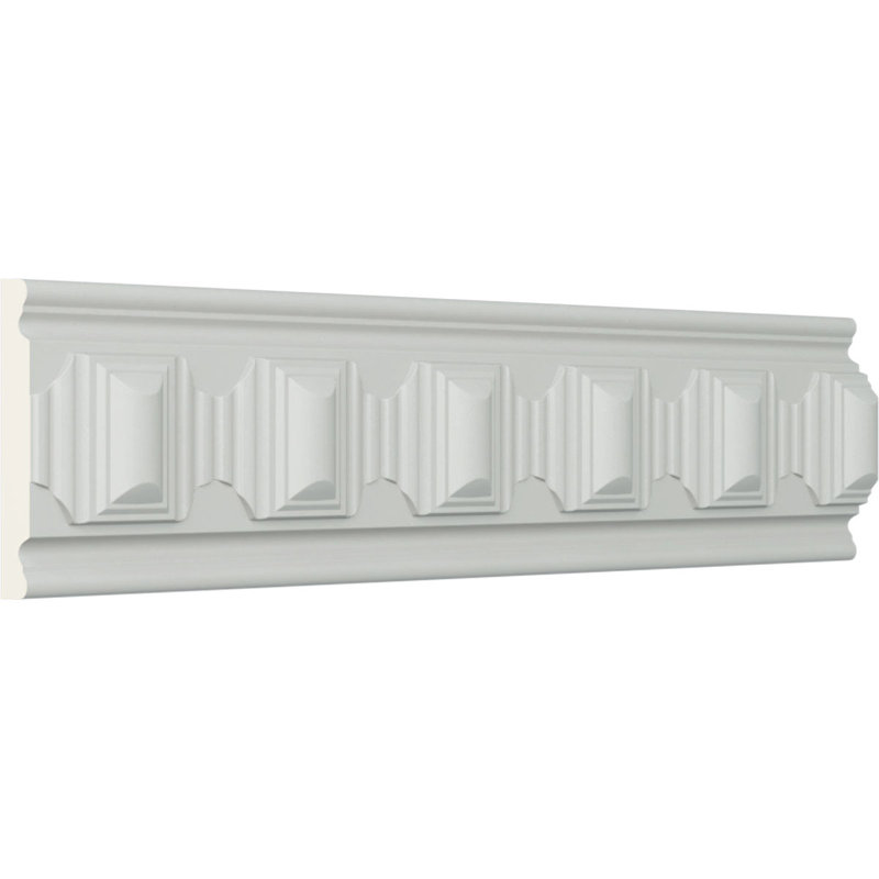 Rail de chaise Endurathane Carrillo, H 2 3/8 po x P 5/8 po, L 94 1/2 po, (répétition 1 7/8 po), apprêté en usine