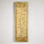 1-Light LED Gold Acrylic Flush Mounted Wall Sconce