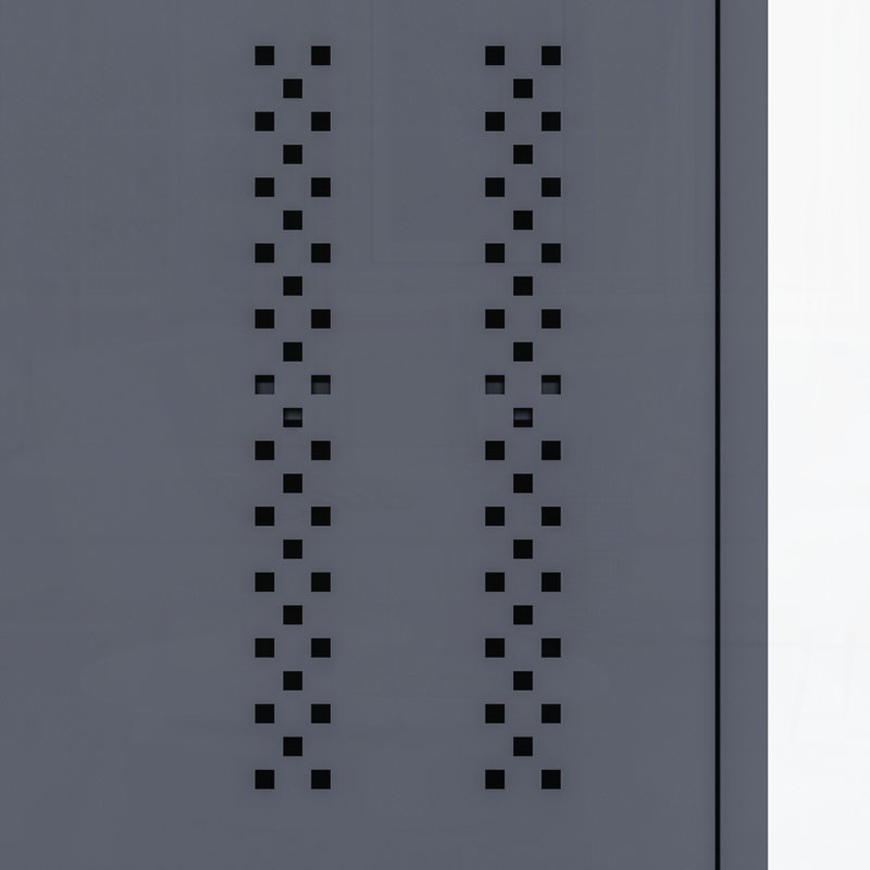 71.96-inch steel lockable file cabinet