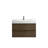 Rosehill Wall Mounted Single Bathroom Vanity with Engineered Stone Top-988716577-988716766