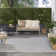 Mullican Sandy Solid Silver/Grey Easy Care Indoor/Outdoor Area Rug
