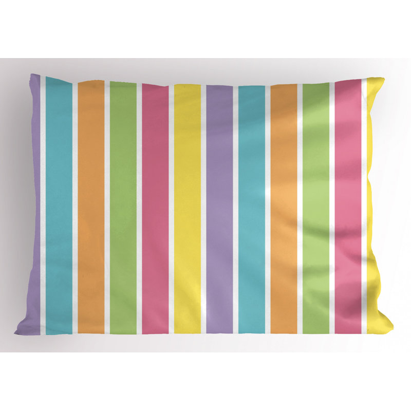 Funky Polyester Sham Set, Twin