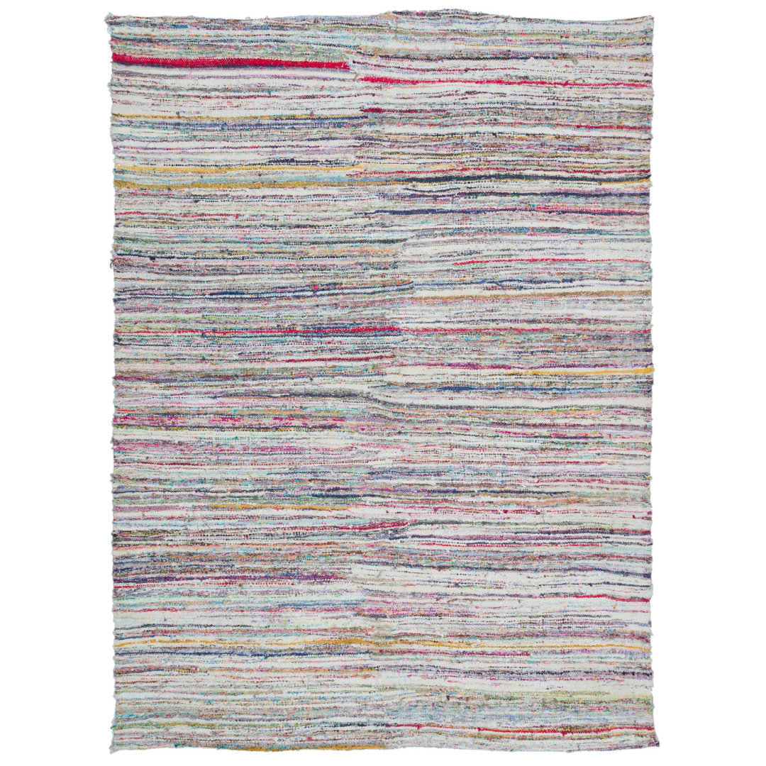 Round Aalayjah Hand Knotted Area Rug