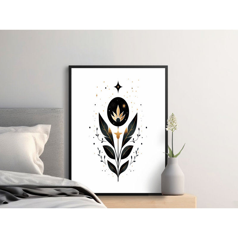 Minimal Line Art Matte Poster, 8x10