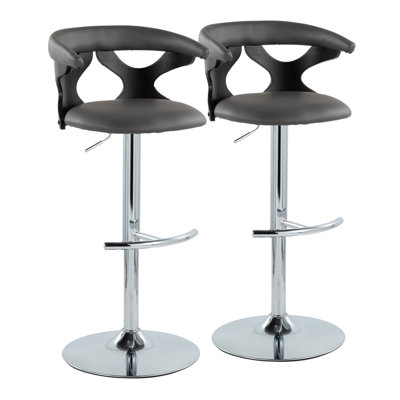 Ensemble de 2 tabourets de bar Gardenia