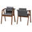 17.9'' H Tufted Faux Leather Upholstered Armchair-718519013