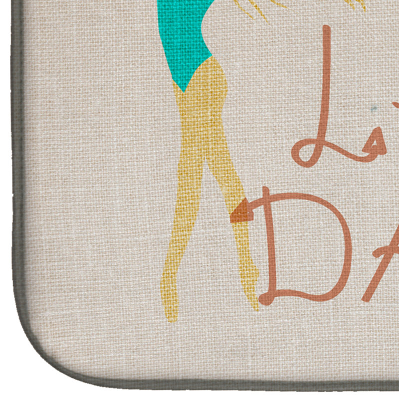 Tapis de séchage de la lampe de la danse let