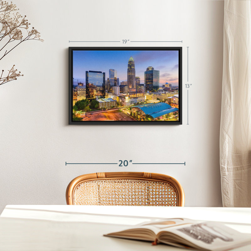 «Charlotte Canvas Print», H 13 po x l 19 po