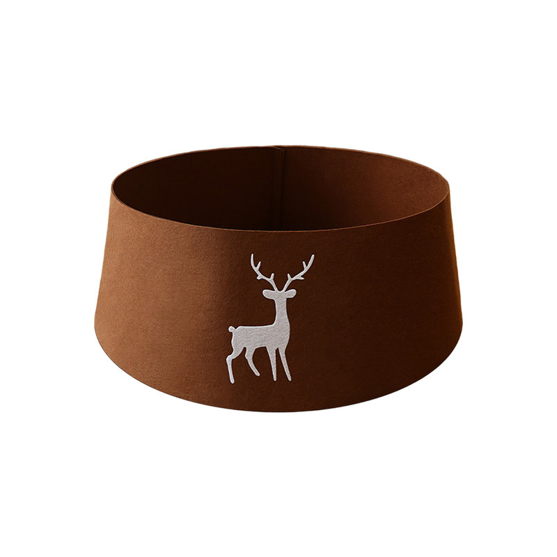 Jupe de couverture d'arbre de Noël, de profondeur
