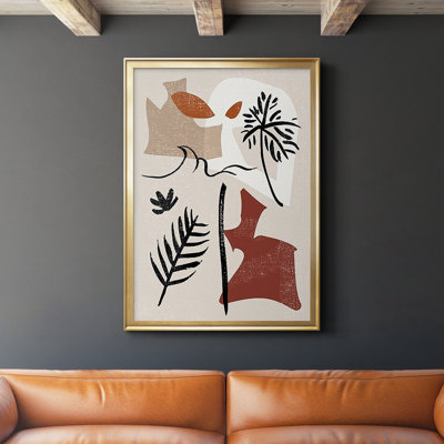 «Soft Palms VI», reproduction encadrée de qualité supérieure - Prêt à être accroché-2848216