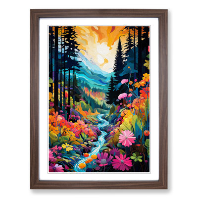 Single Picture Frame Print on Wood