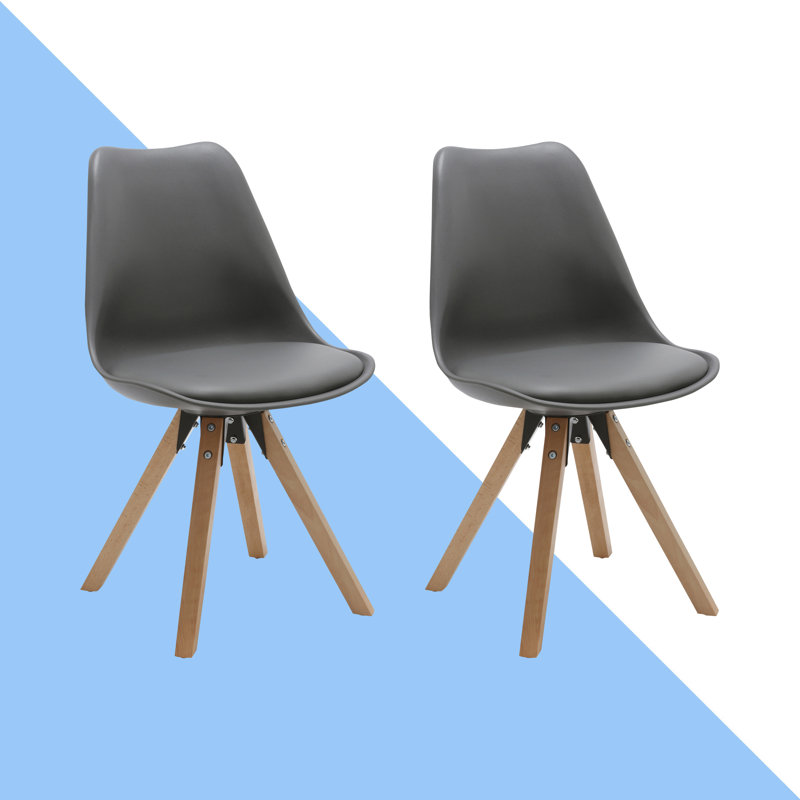 Fall 46.5cm H Upholstered Side Chair, Grey