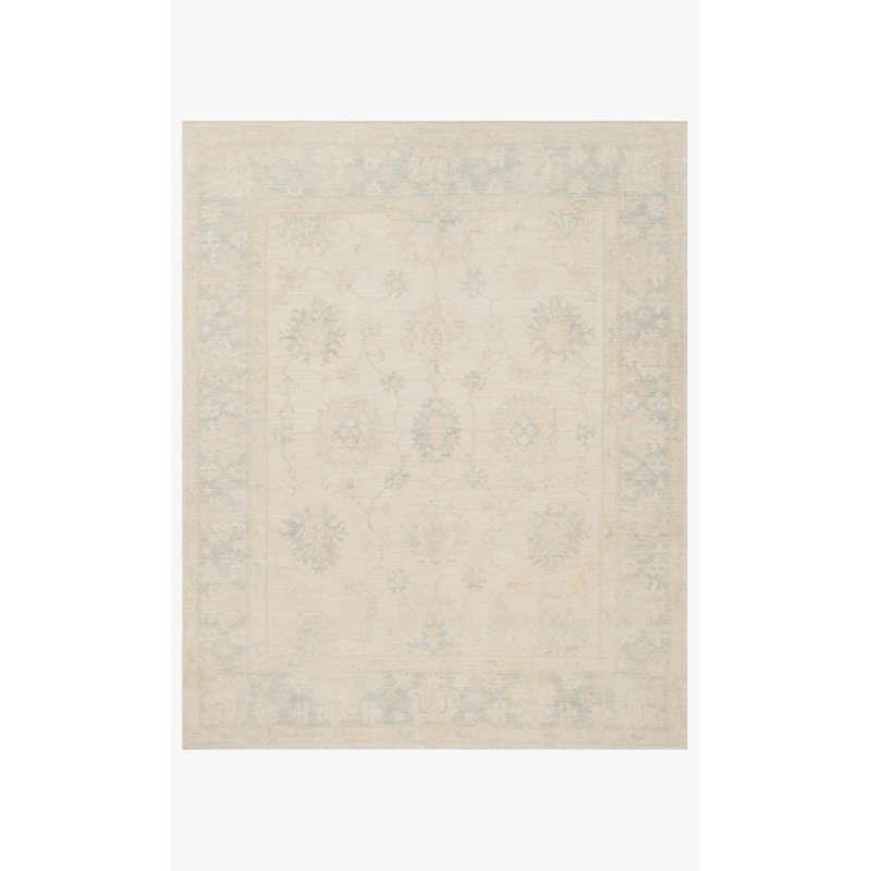 Kingsley Wool Oriental Area Rug, Rectangle 7'9" x 9'9"
