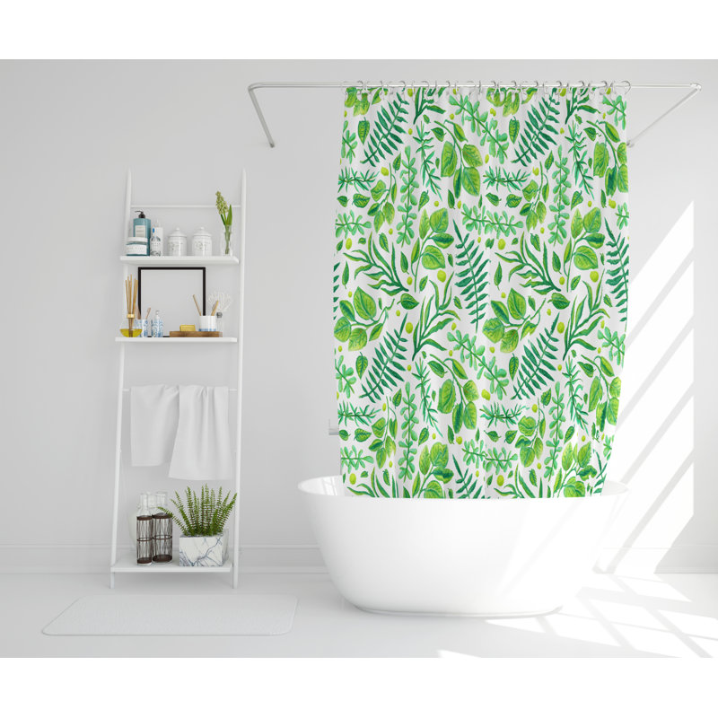Easingwold Polyester Shower Curtain, 168cm H x 168cm W