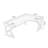 Nut-brown L-Shaped Solid Wood writing desk-118614636